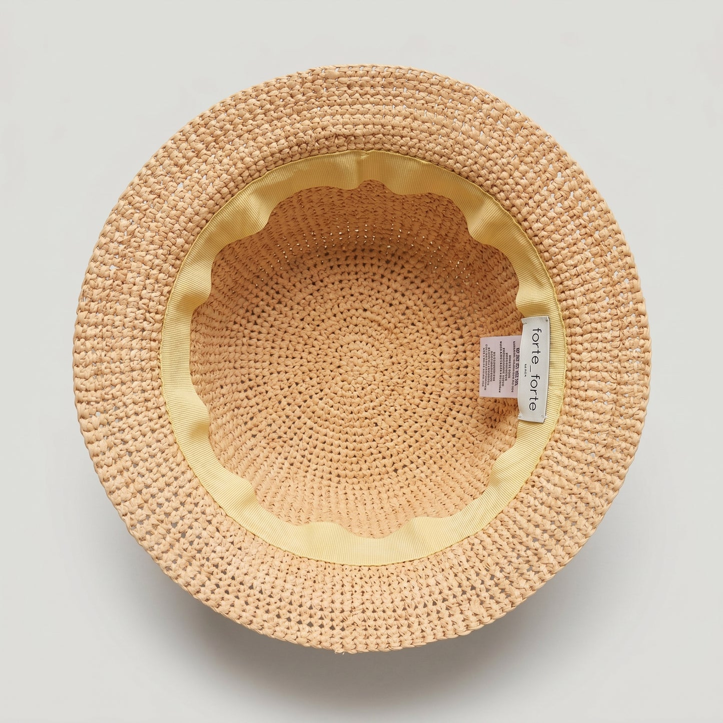 Woven Raffia Bucket Hat
