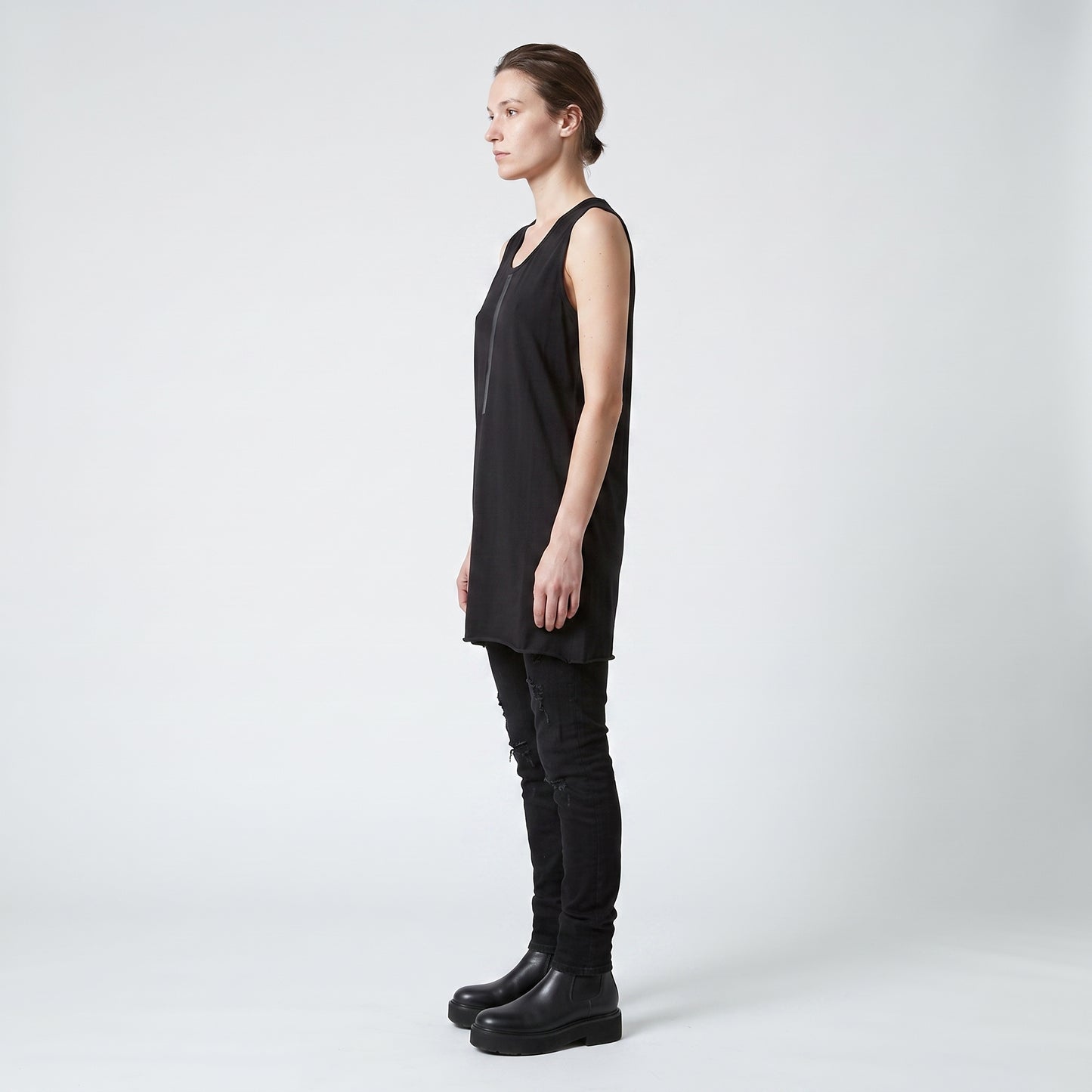 Minimalist Sleeveless Cotton Tank
