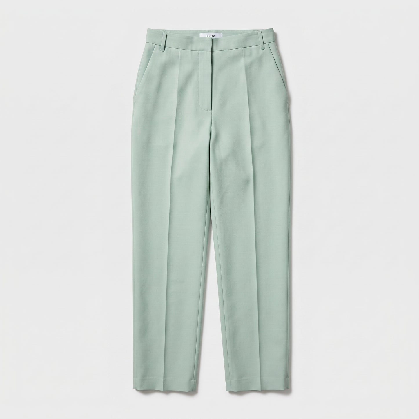 Mint Tailored Cropped Trousers