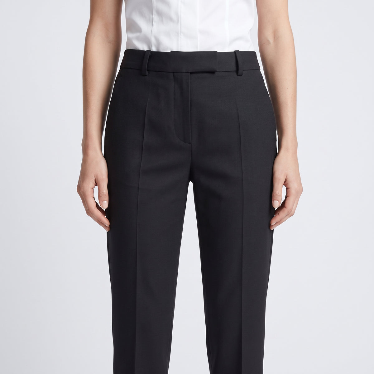 Classic Tailored Black Trousers
