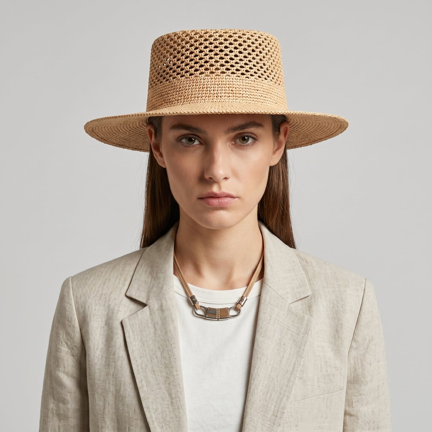 Packable Woven Straw Hat