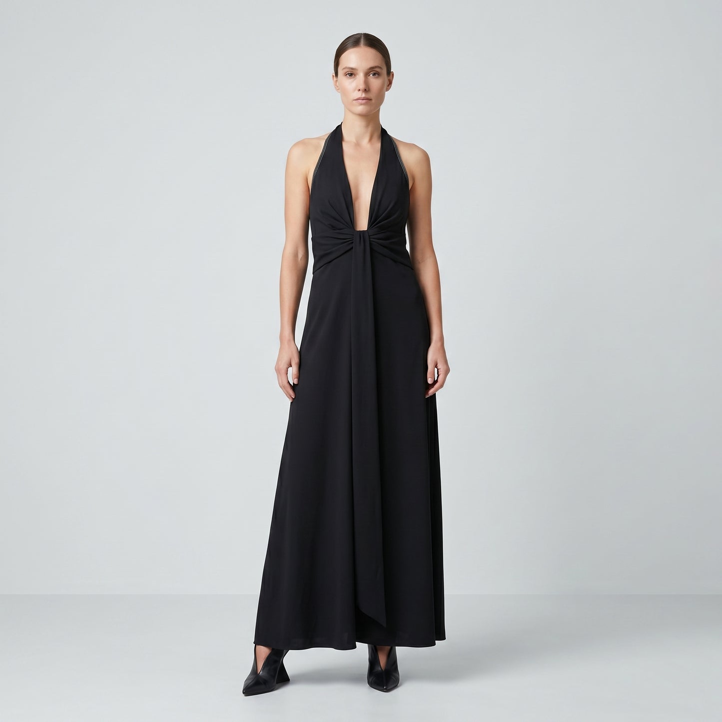 Halter Neck  Long dress