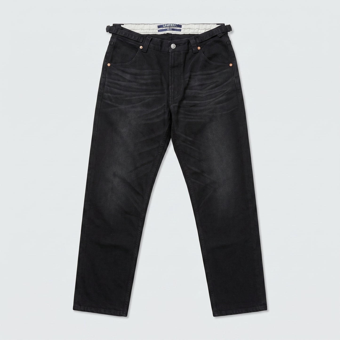 Premium Washed Black Denim Jeans