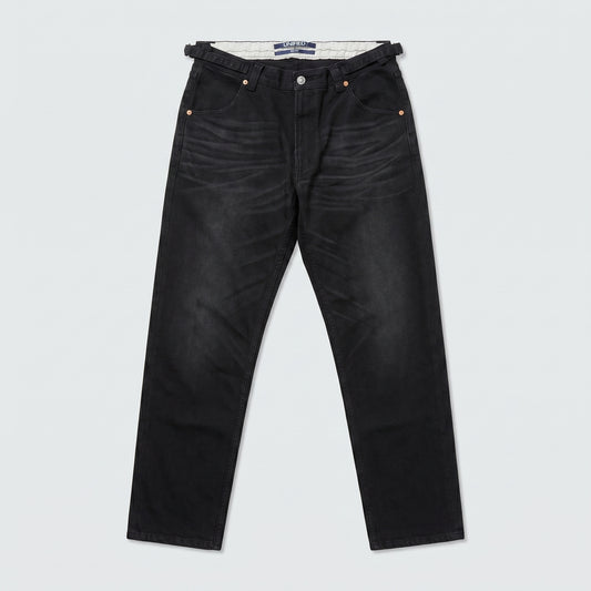 Premium Washed Black Denim Jeans