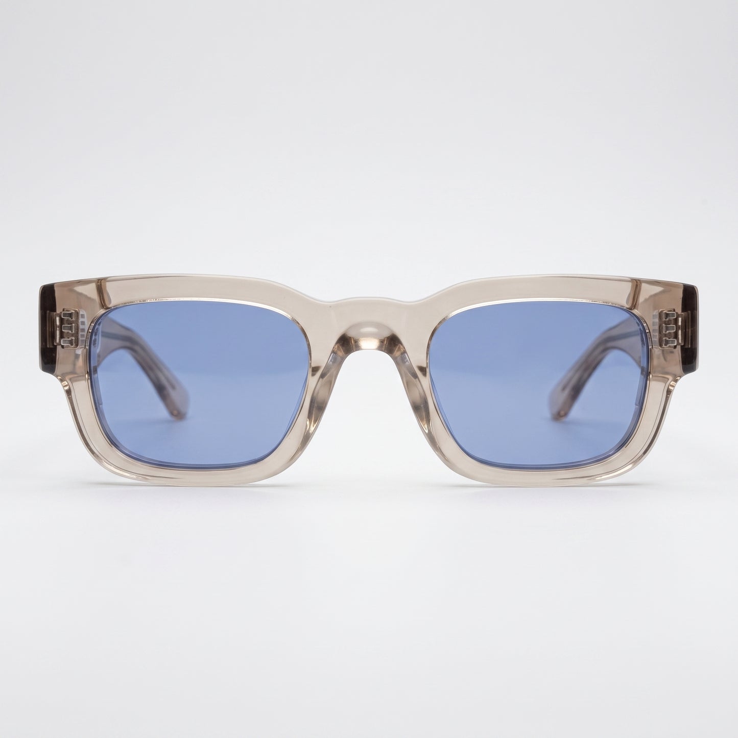 Translucent Square Blue Sunglasses