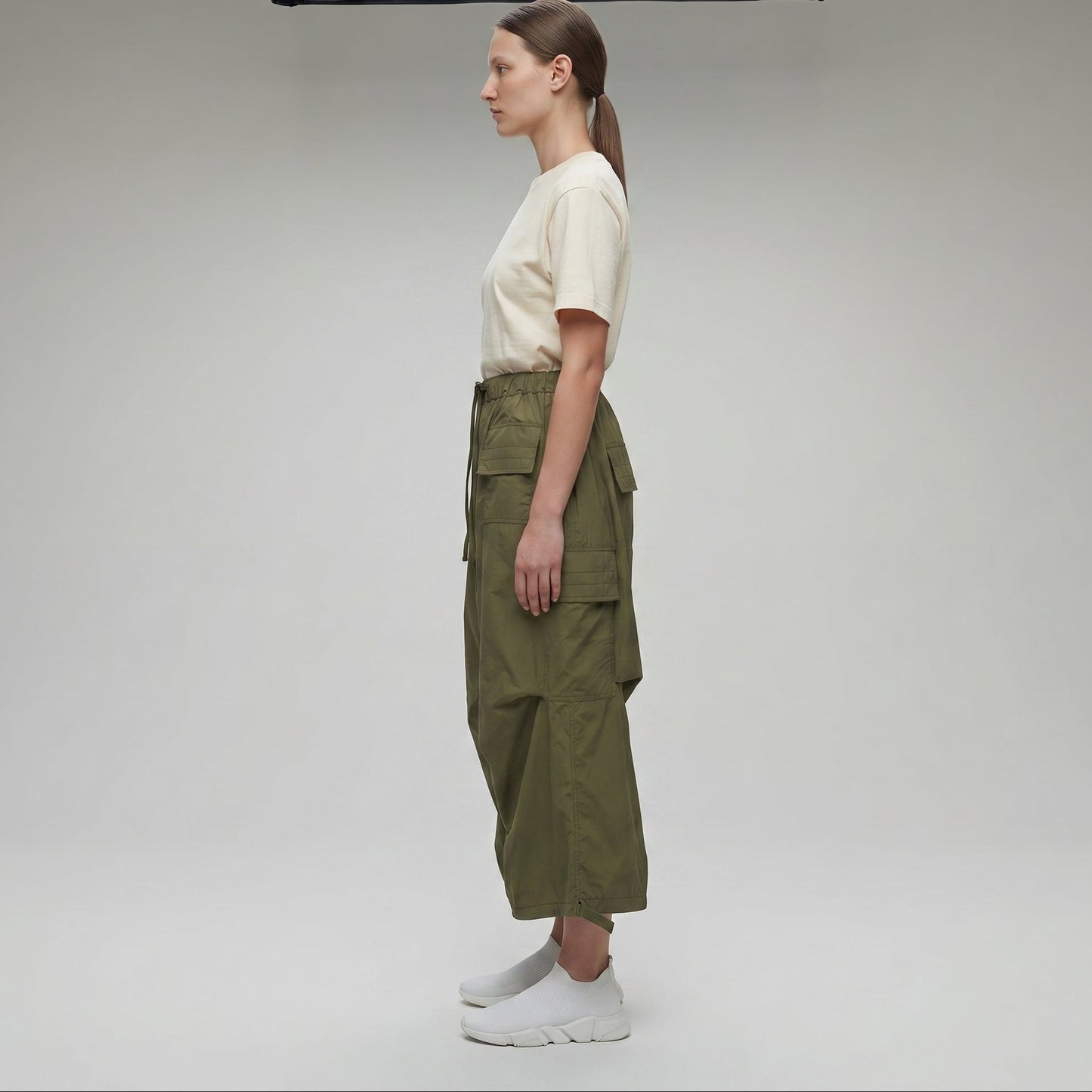 Utility Cargo Wide Leg Culottes