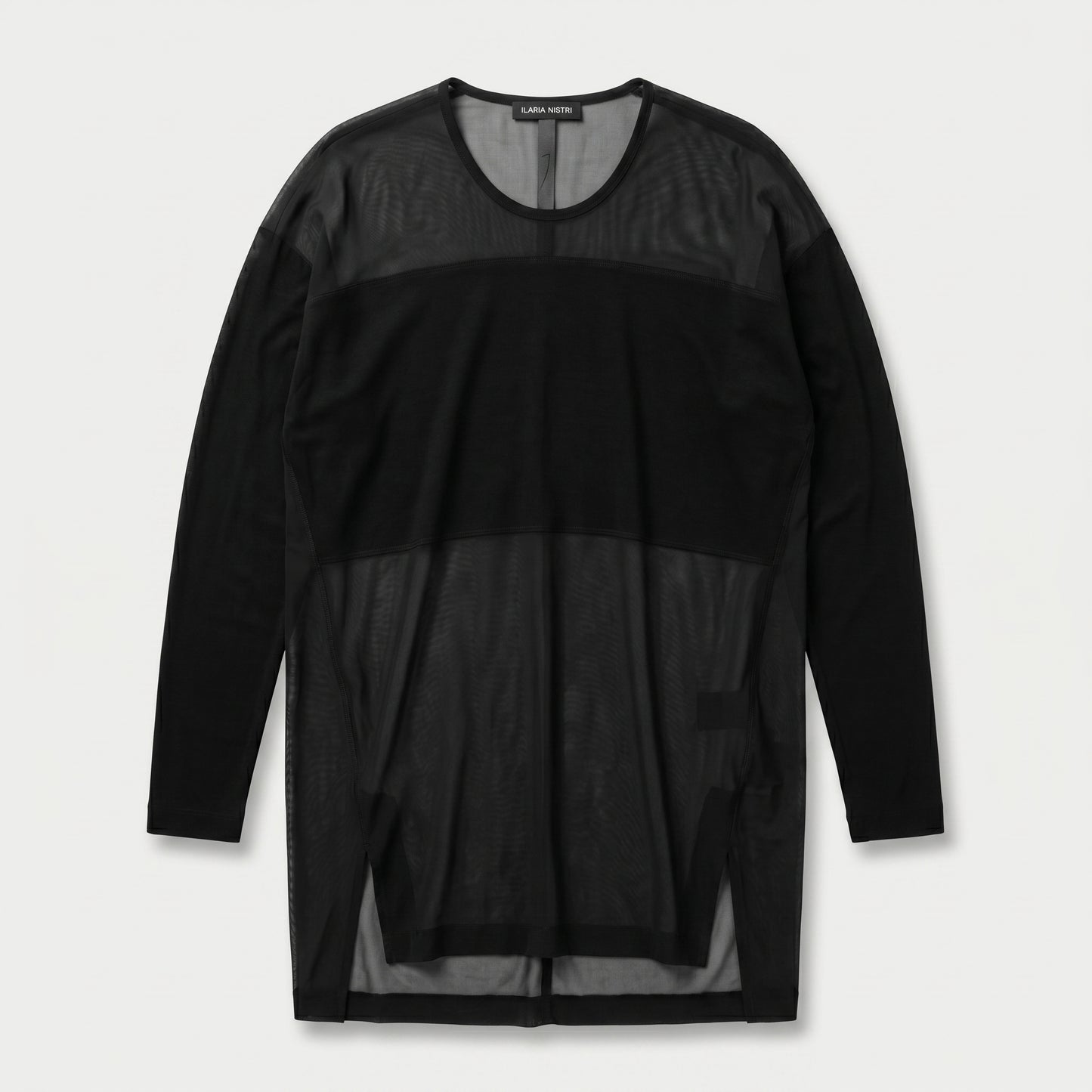 Mesh Panel Longline Top