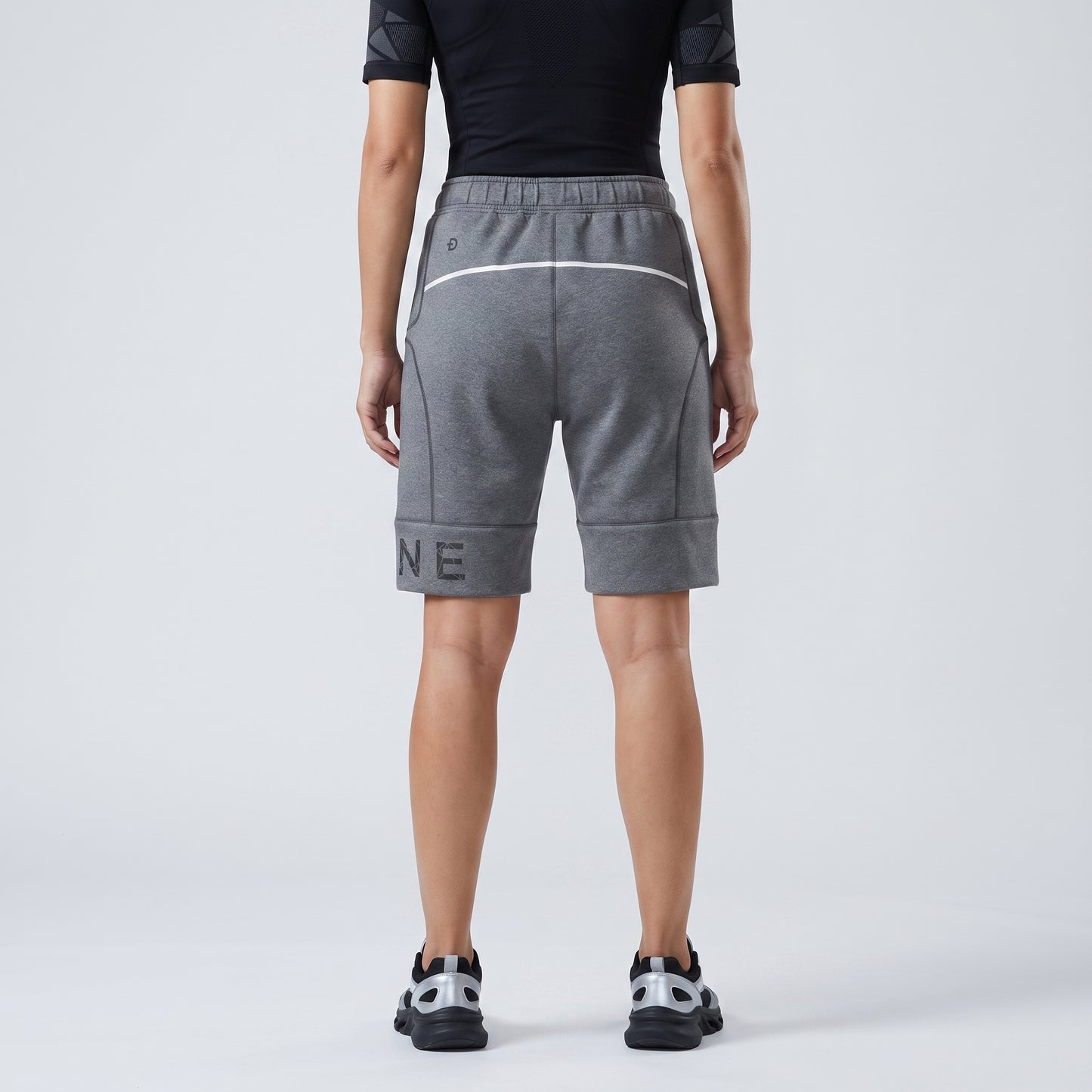 Athletic Grey Tech Jersey Shorts
