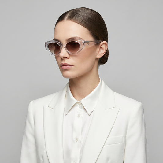 Transparent Cat Eye Sunglasses