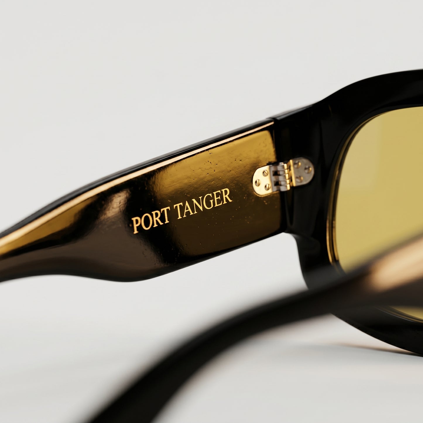 Oversized Yellow Tinted Sunglasses