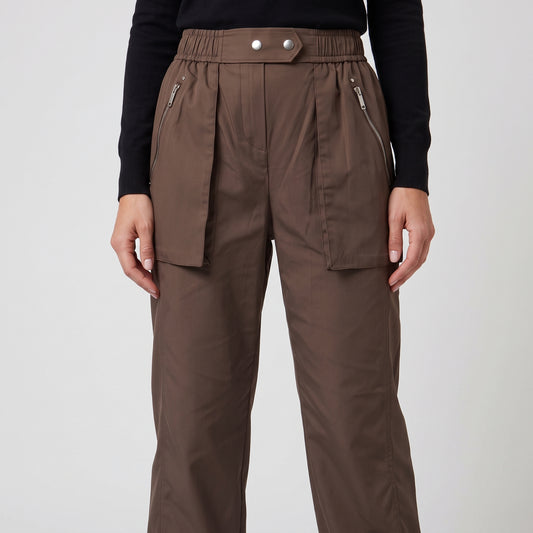 Utility Zip-Pocket Jogger Trousers