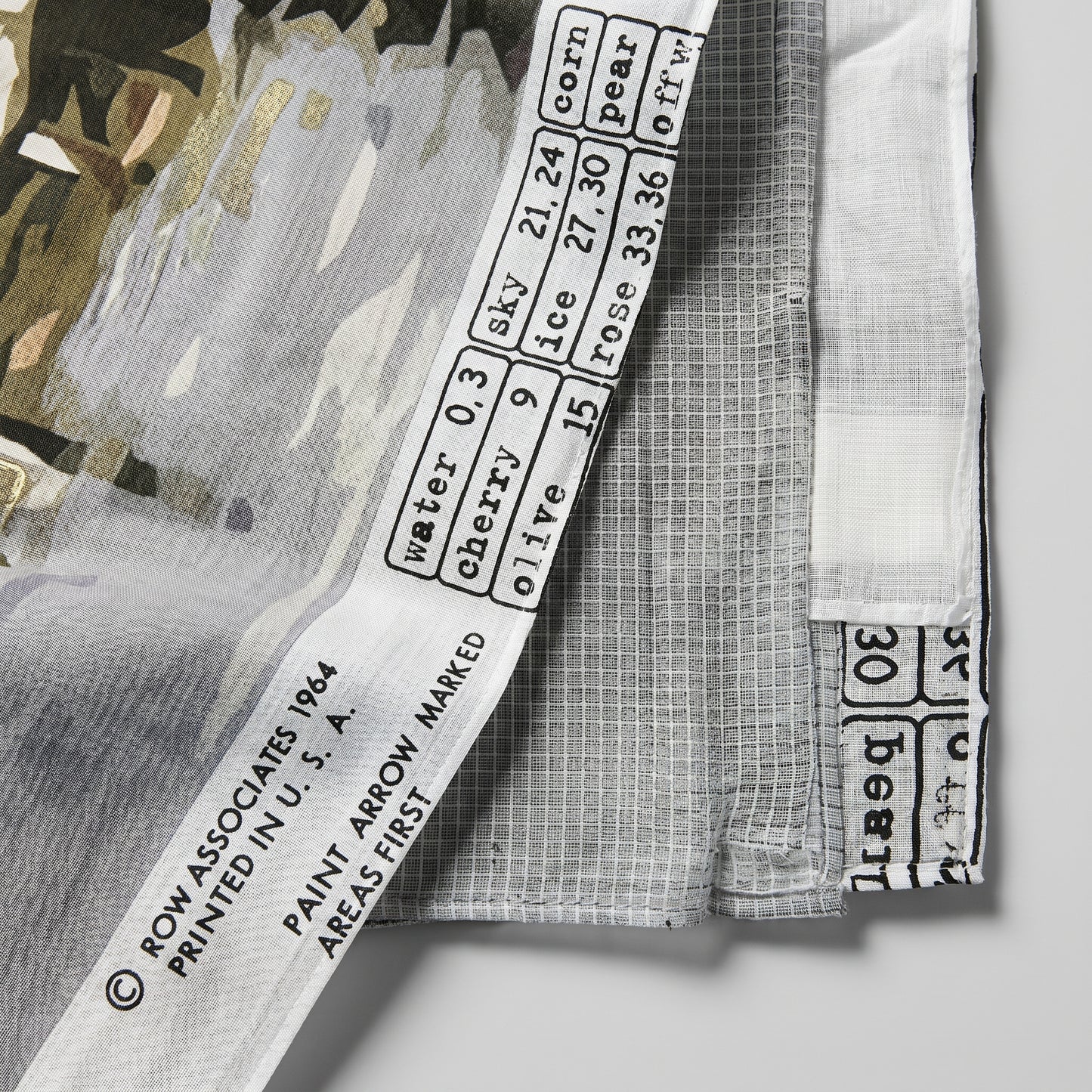 Harbor Print Square Scarf