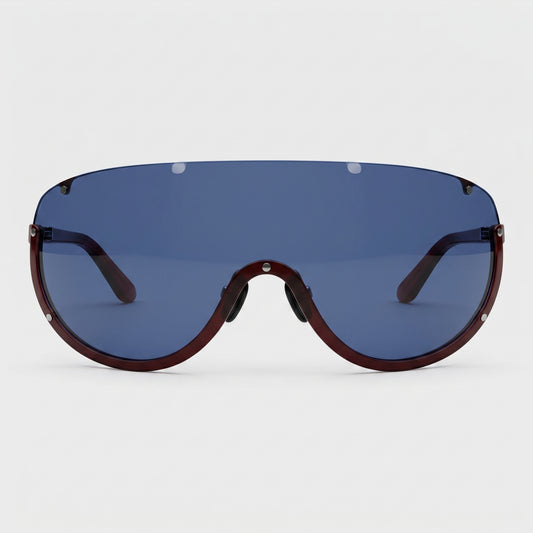 Oversized Shield Visor Sunglasses