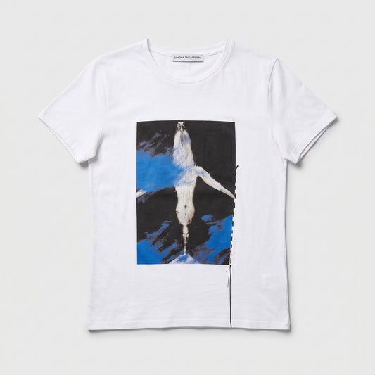 Graphic Print Cotton T-Shirt