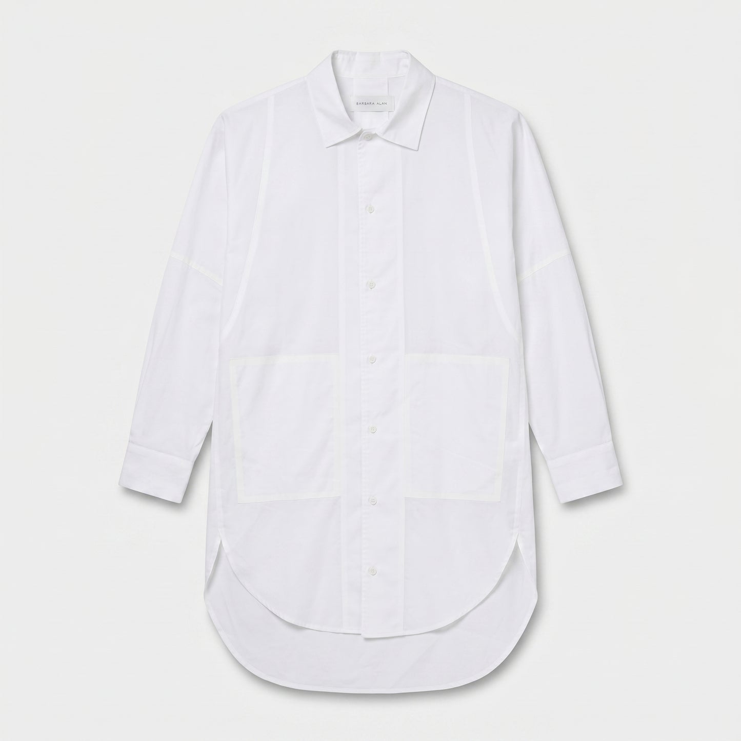 Oversized Longline Cotton Shirt