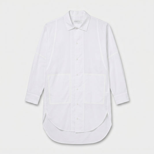 Oversized Longline Cotton Shirt