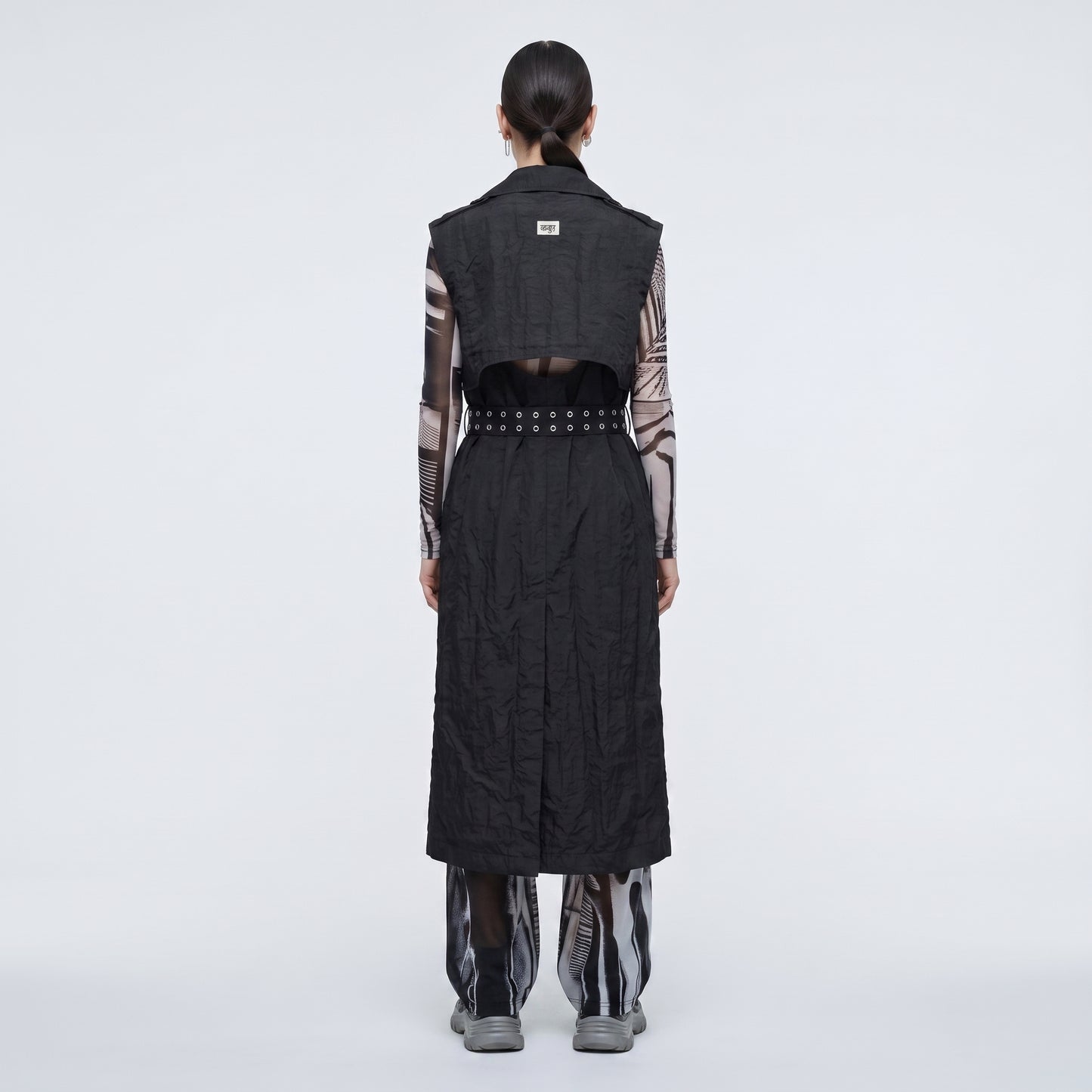 Structured Double-Breasted Utility Vest