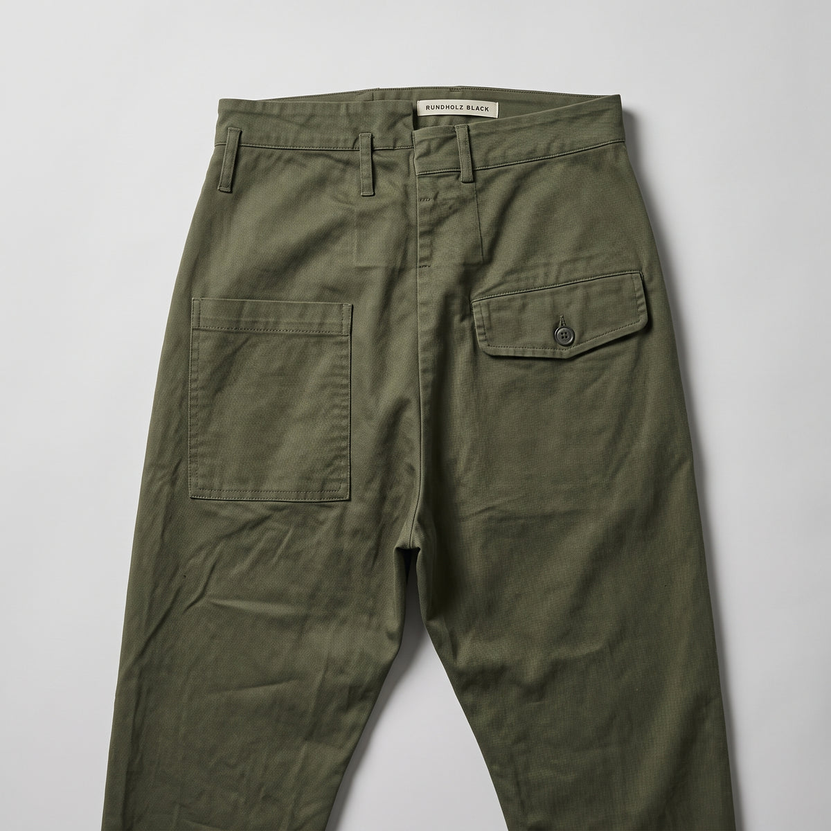 Utility Cargo Trousers in Khaki