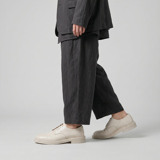Chunky Leather Derby Shoes