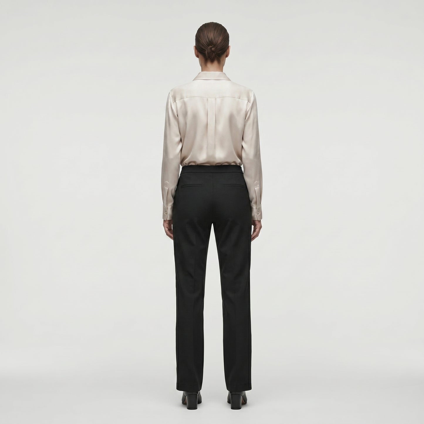 Sequin Panelled Tailored Trousers