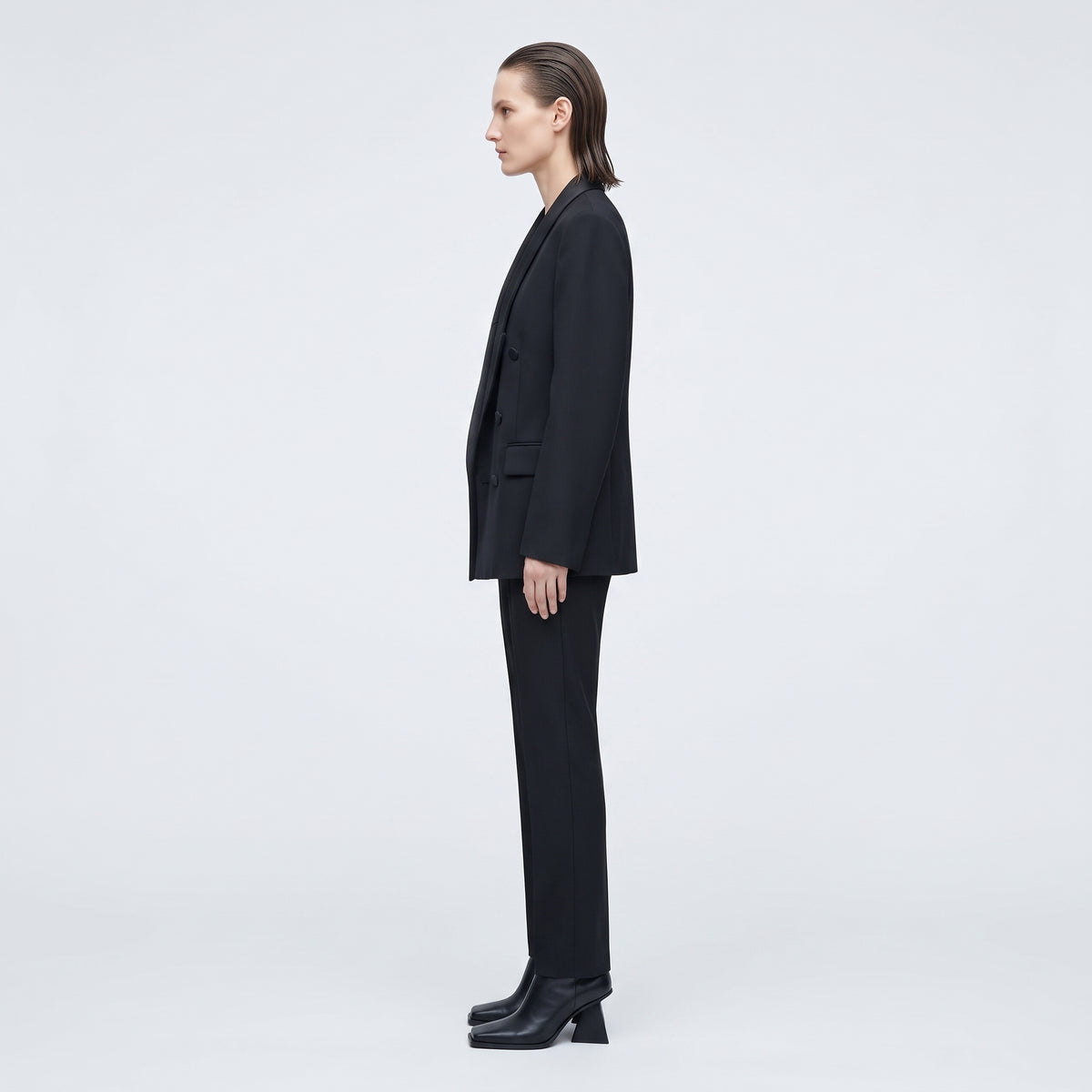 Double Breasted Tuxedo Jacket
