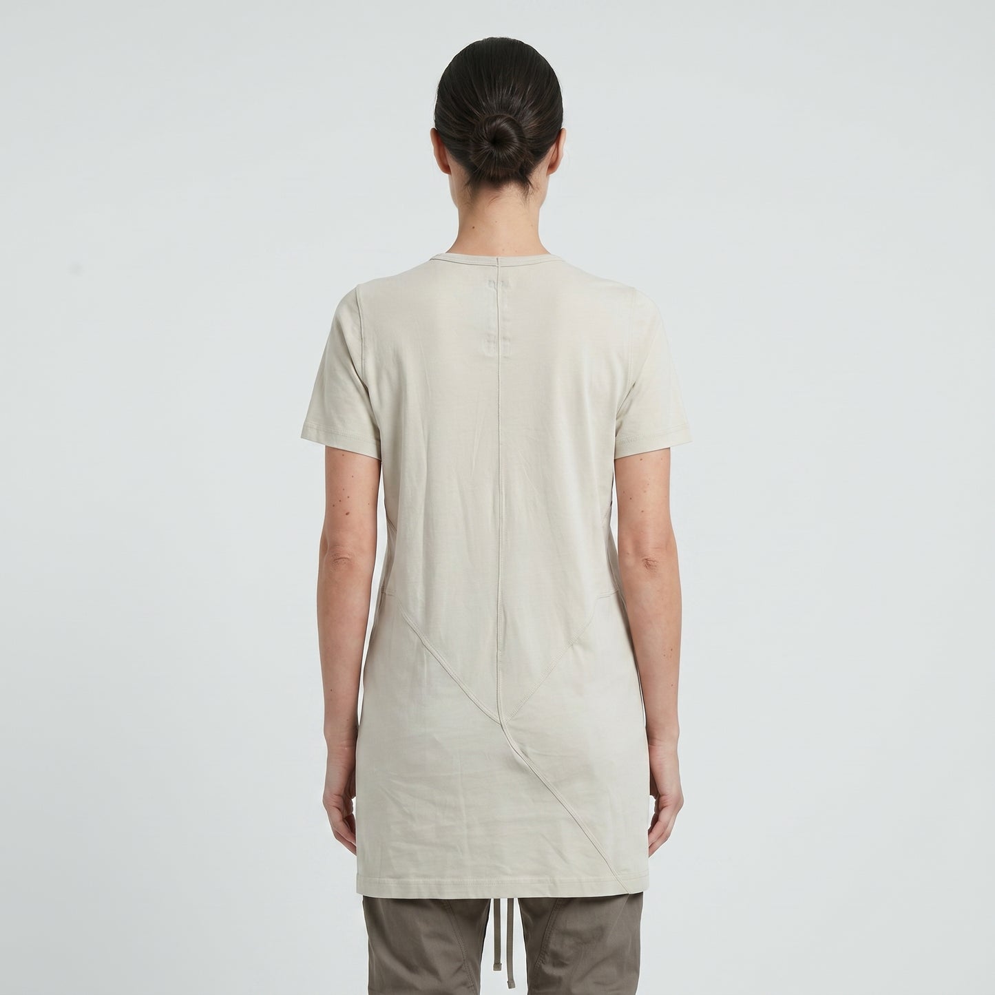 Minimalist Paneled Cotton T-Shirt