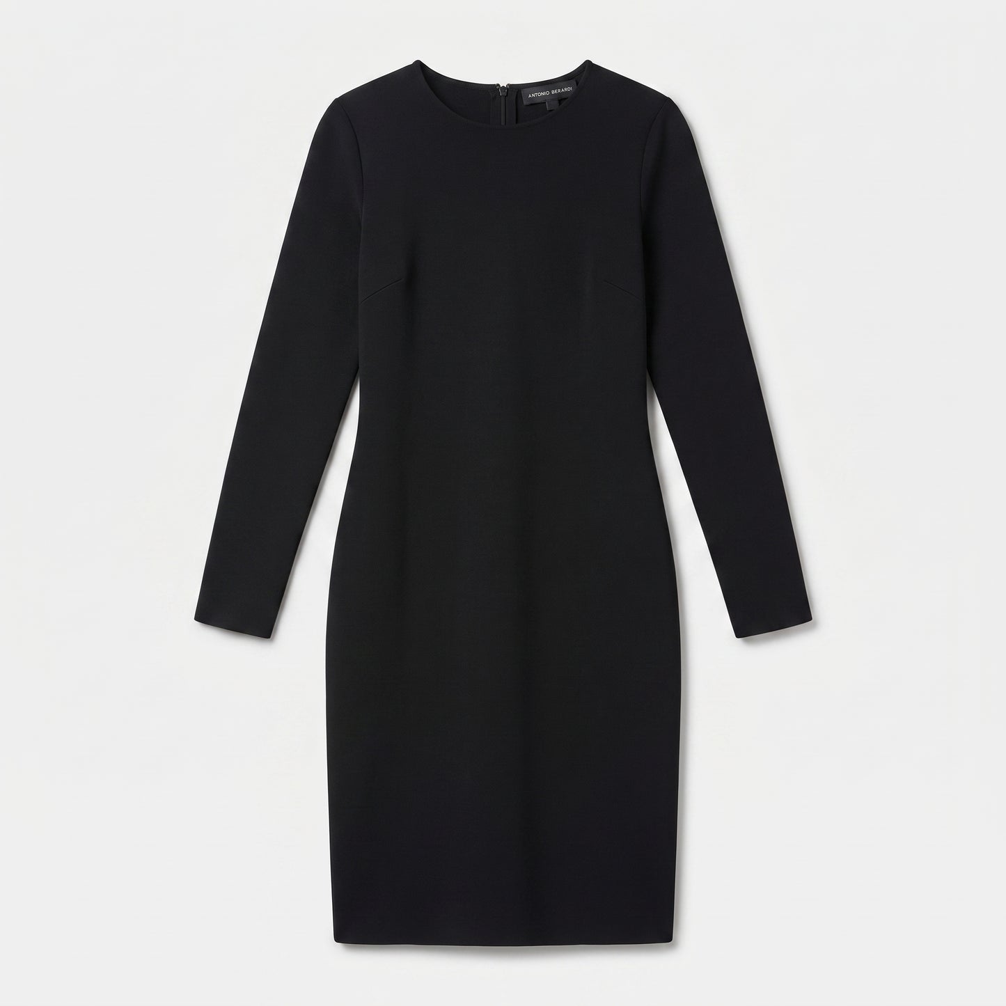 Classic Black Long-Sleeve Dress