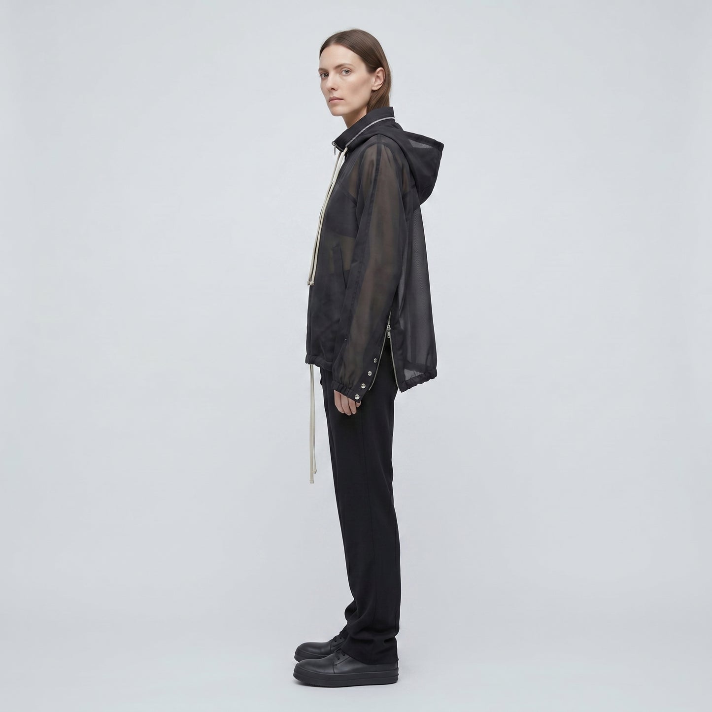 Lightweight Hooded Zip Jacket