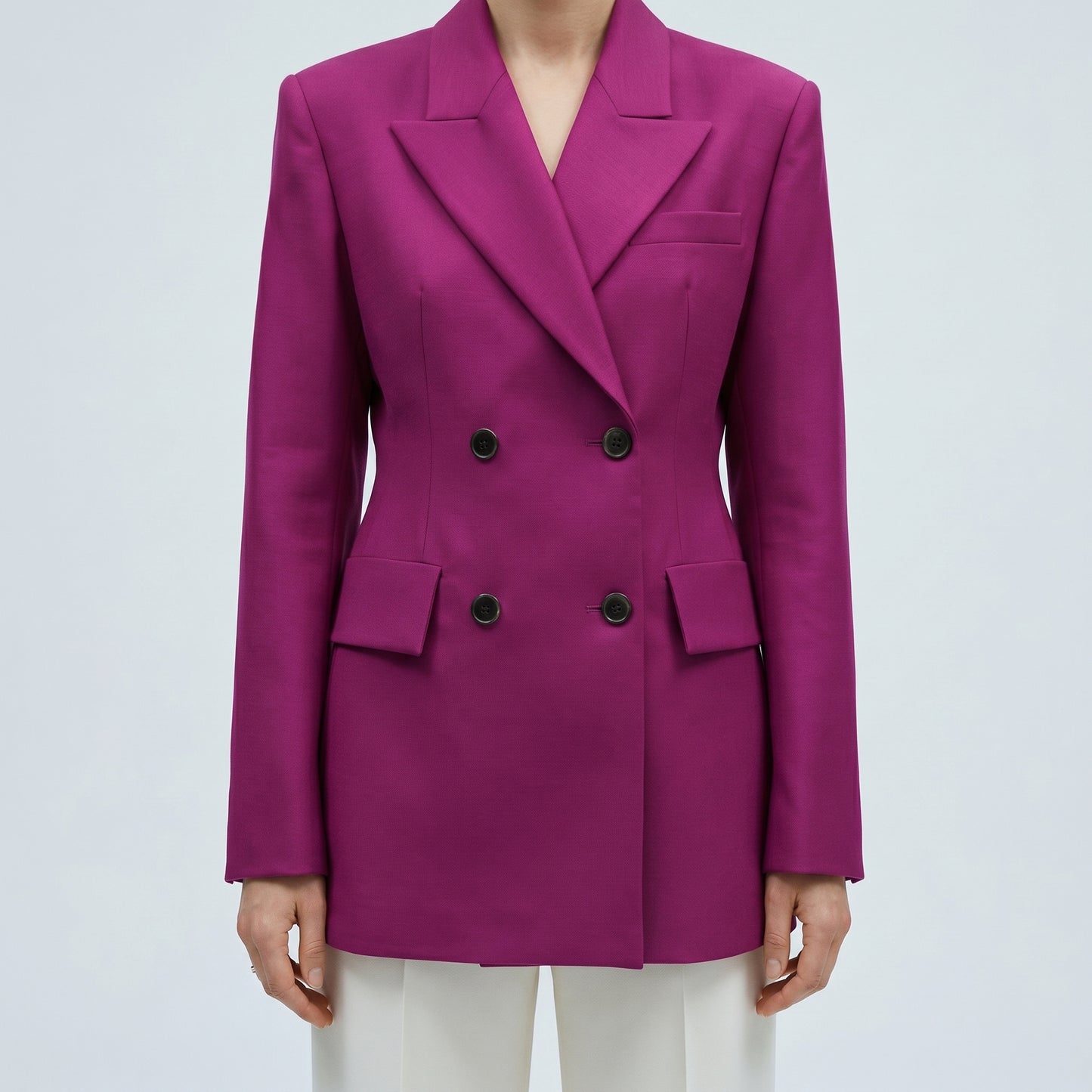 Tailored Double Breasted Blazer