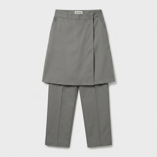 Tailored Skirted Trousers