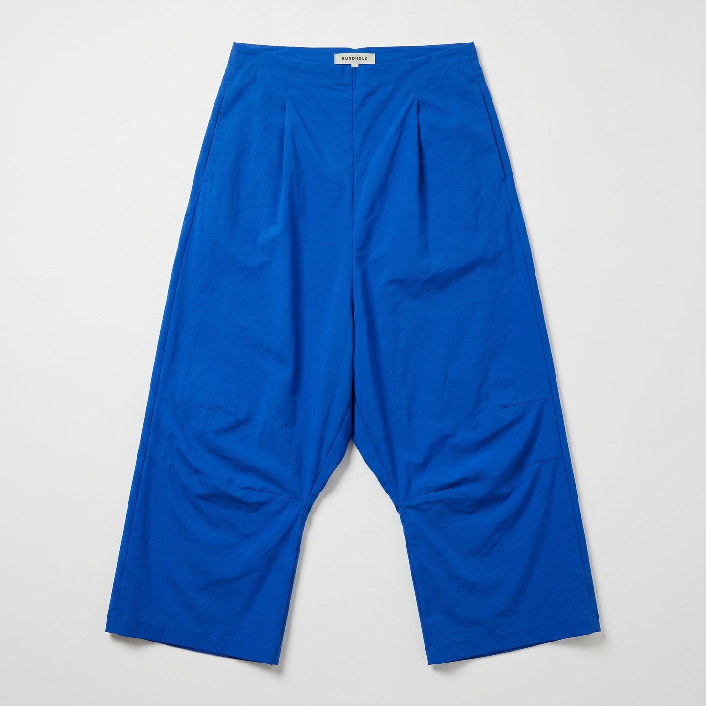 Cobalt Blue Balloon Leg Trousers