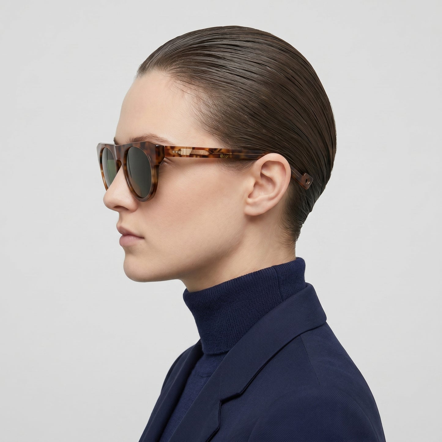 Tortoiseshell Flat Top Sunglasses