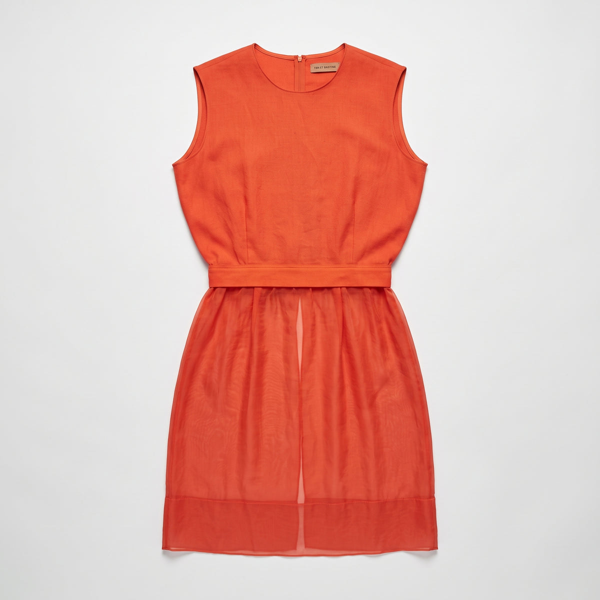 Sleeveless Tailored Shift Dress