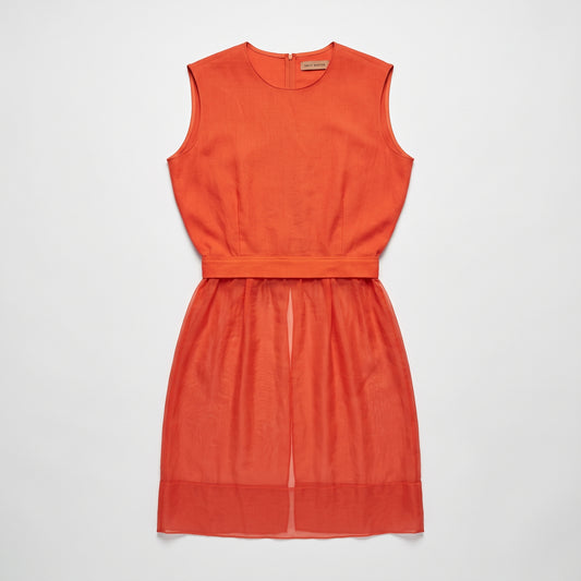 Sleeveless Tailored Shift Dress