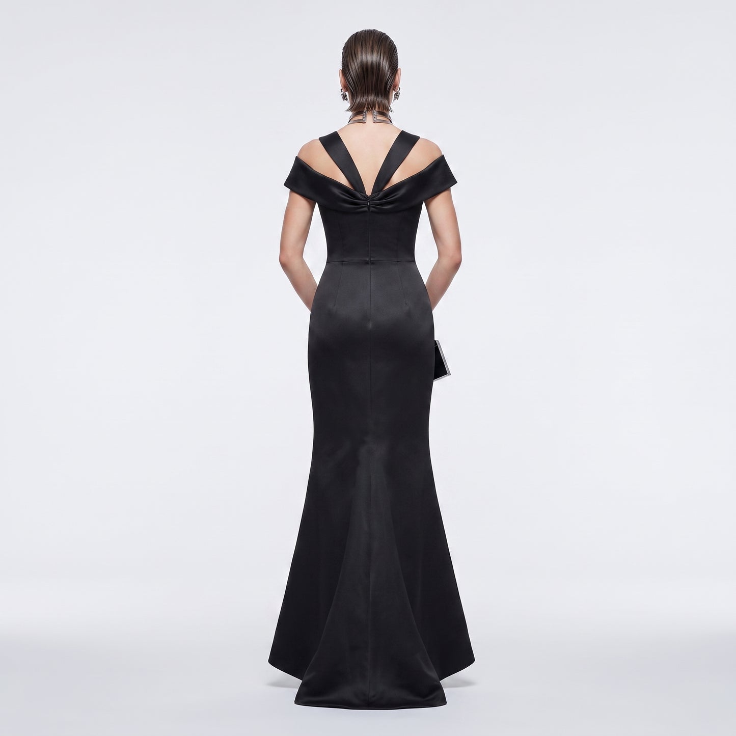 Elegant Off-Shoulder Mermaid Gown