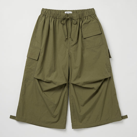 Utility Cargo Wide Leg Culottes