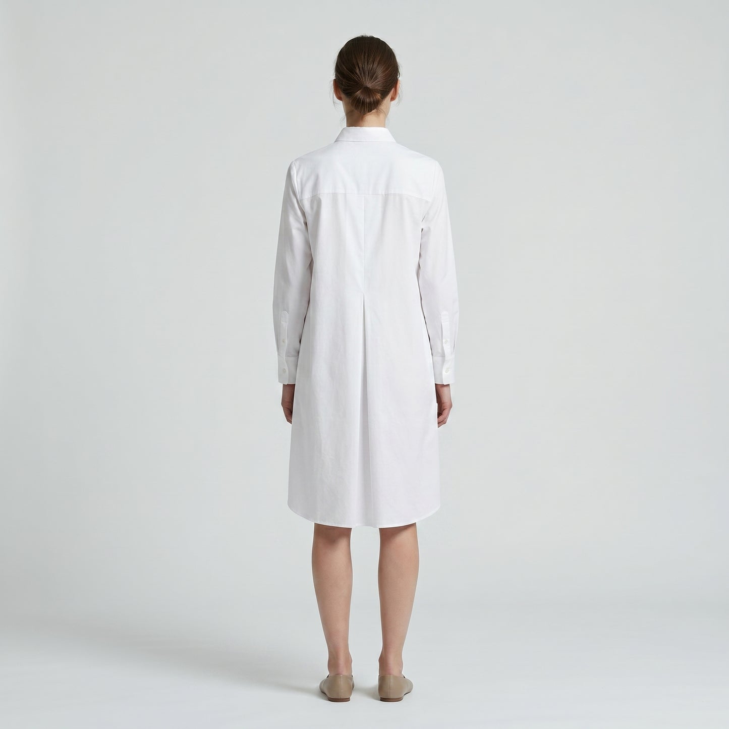 Essential Crisp White Shirtdress