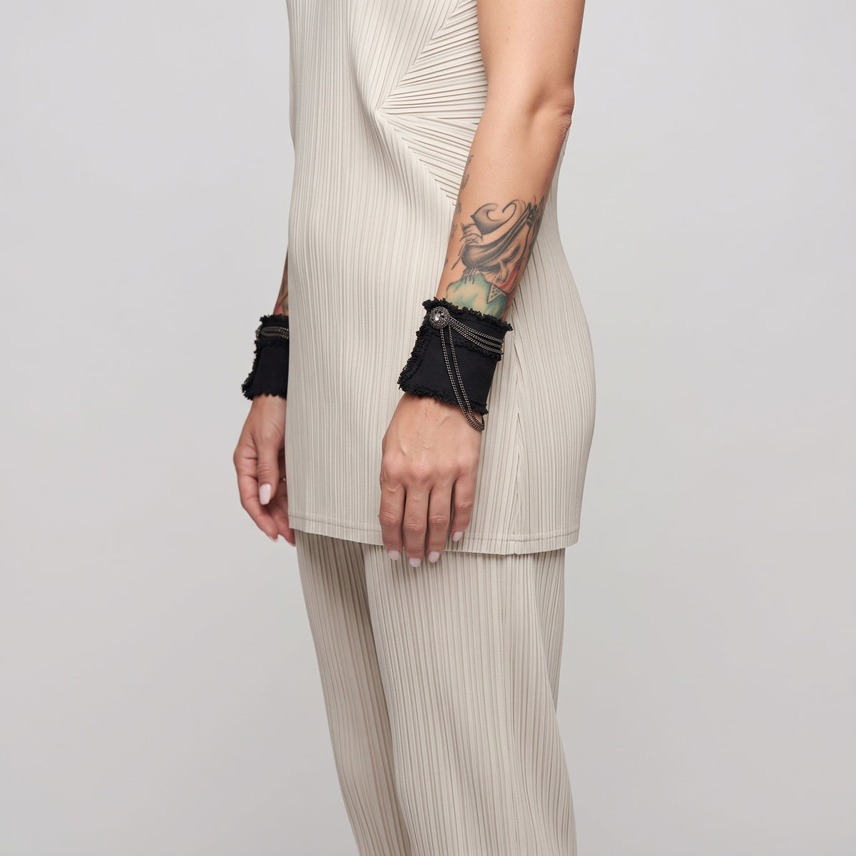 Embellished Fringe Statement Cuffs