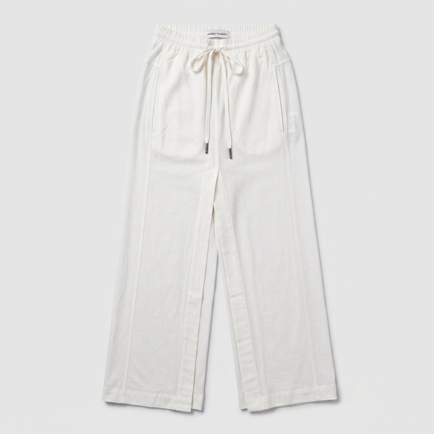 Relaxed Cotton Drawstring Trousers