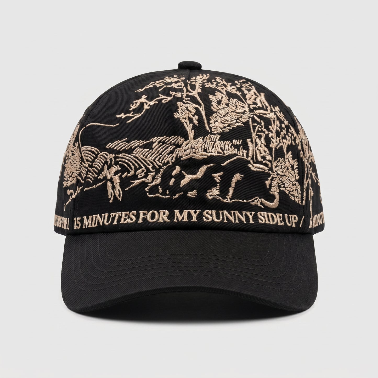 Sunny Side Up Embroidered Cap