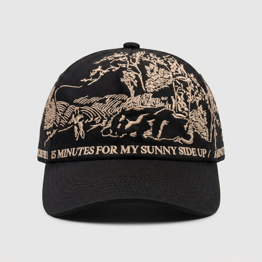 Sunny Side Up Embroidered Cap