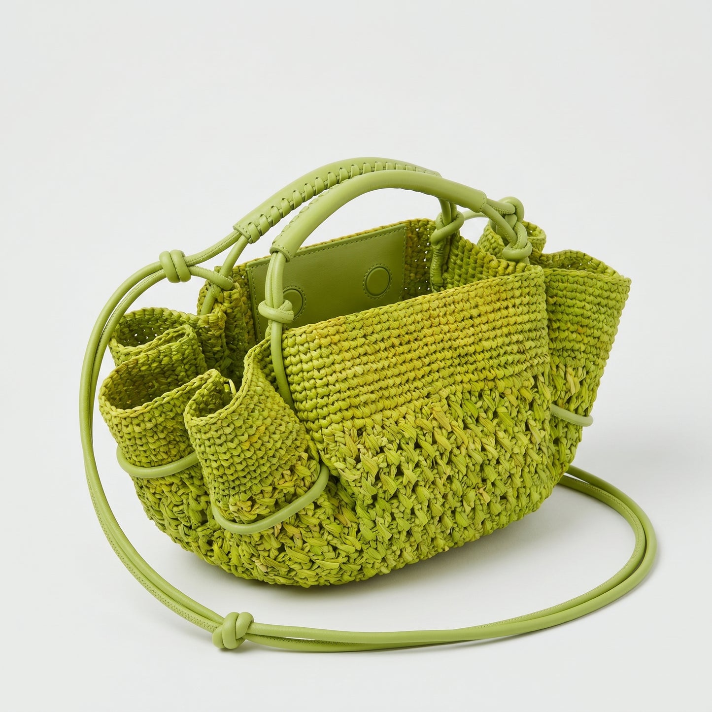 Woven Mini Straw Shoulder Bag