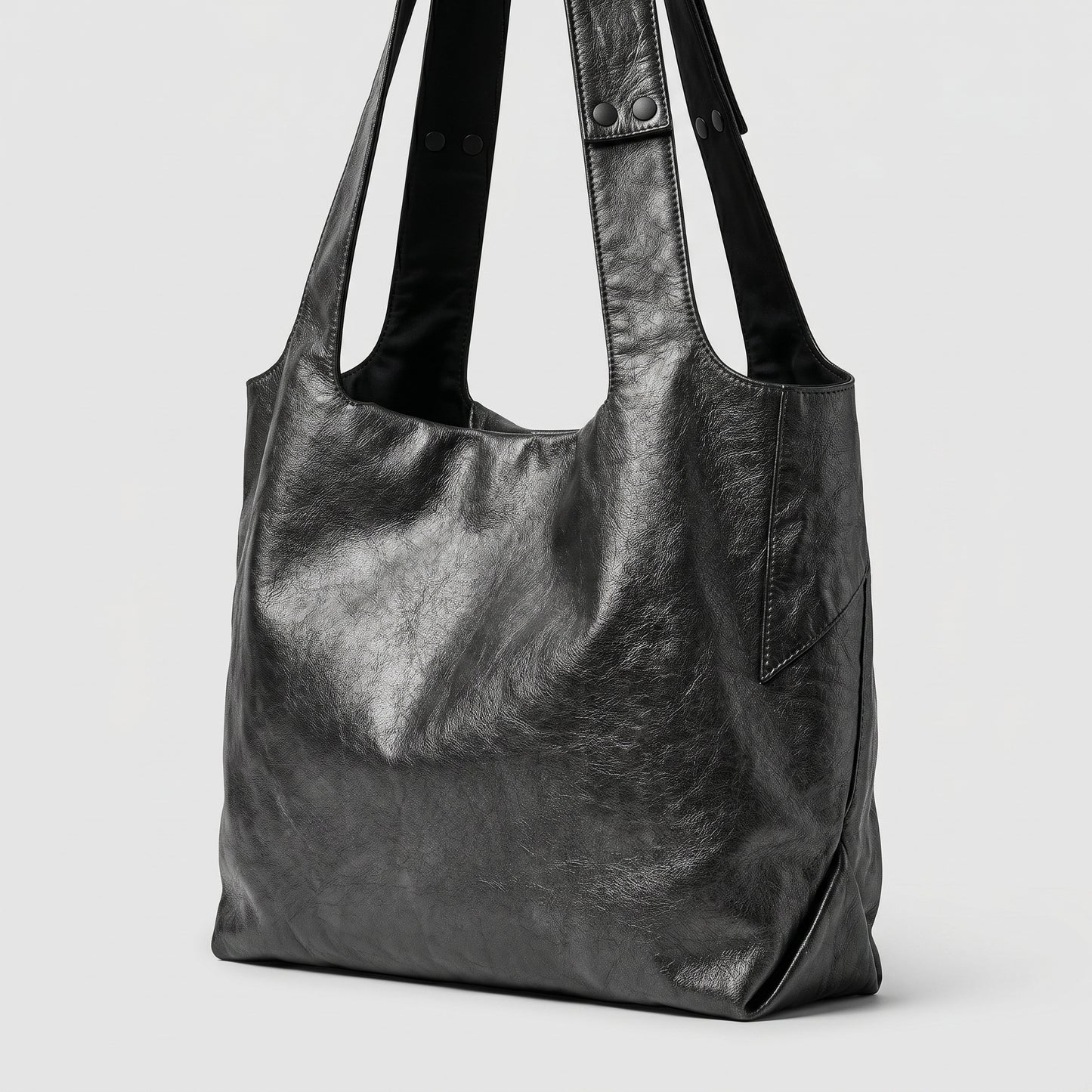 Slouchy Leather Shoulder Bag