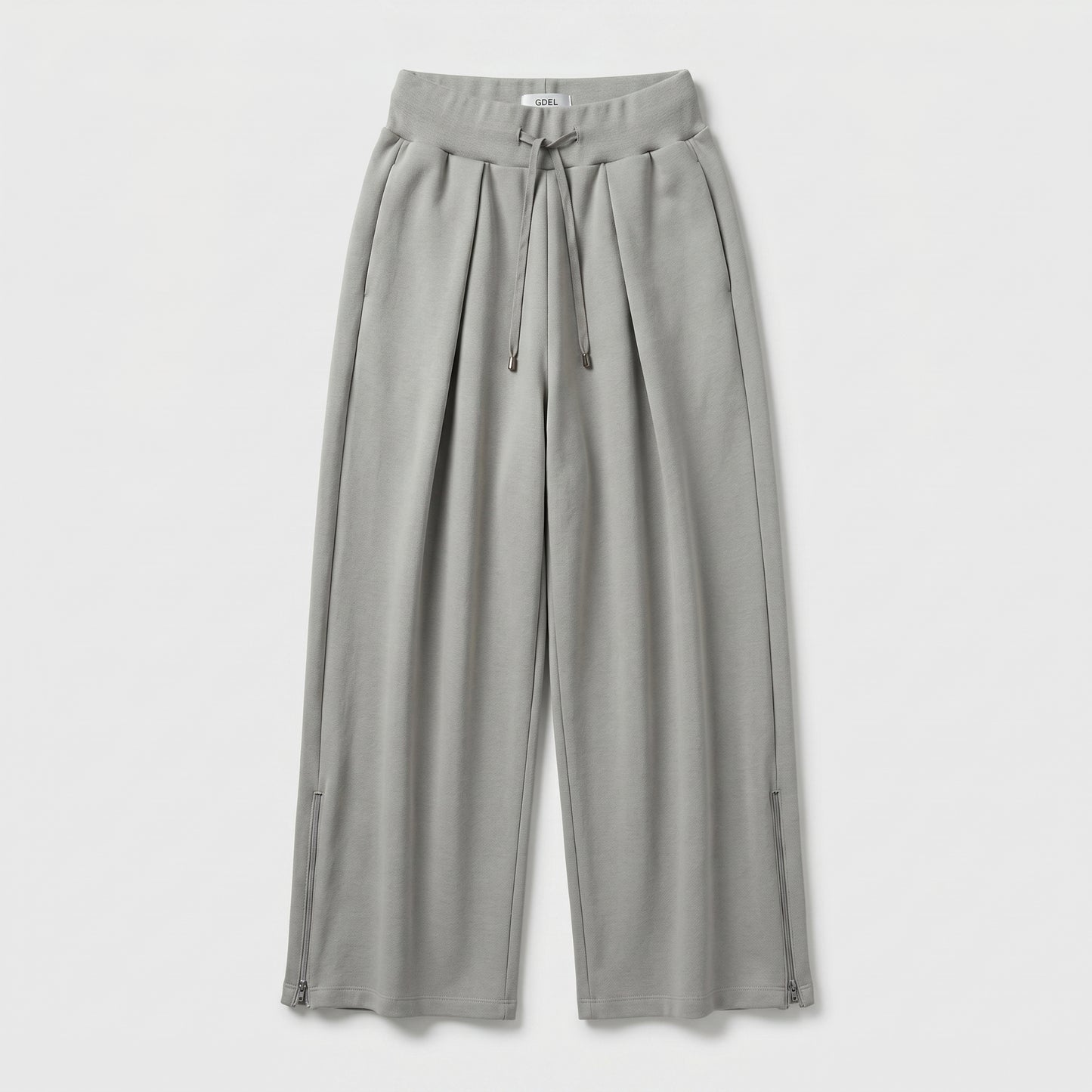 Pleated Wide Leg Lounge Trousers