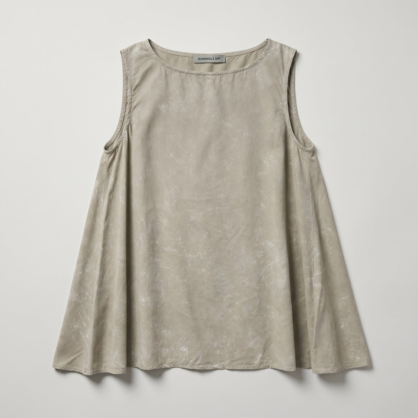 Sleeveless Flared Trapeze Top