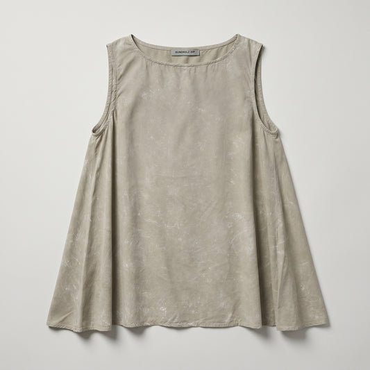 Sleeveless Flared Trapeze Top