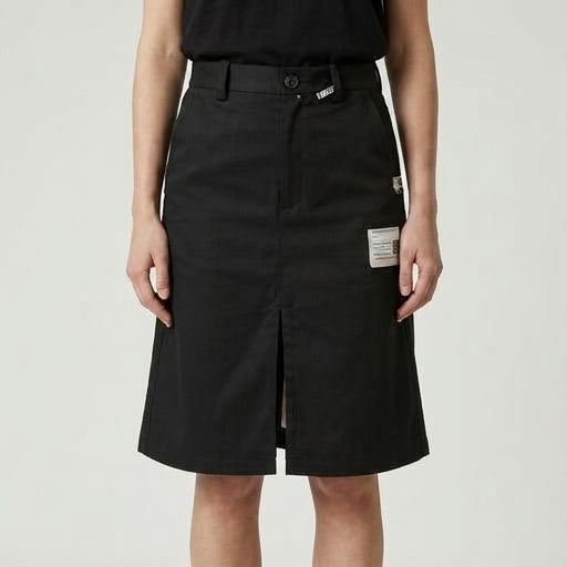 Tailored Front Slit Skort