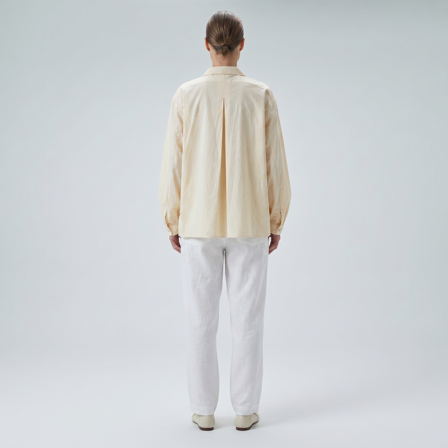 Minimalist Soft Cotton Poplin Shirt