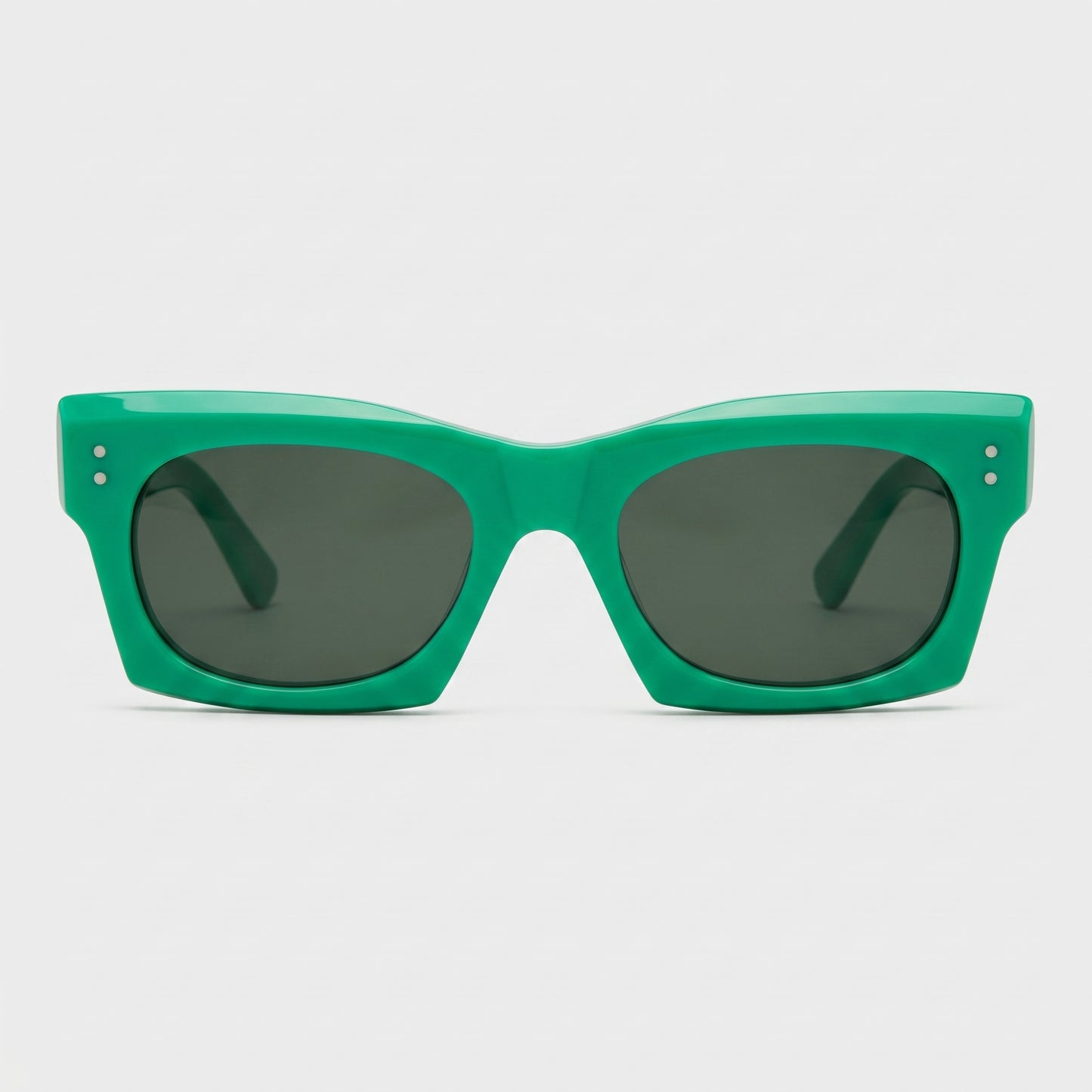 Bold Green Chunky Sunglasses