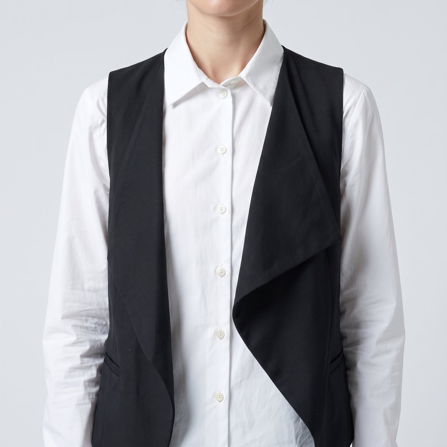 Classic Crisp White Button-Down Shirt